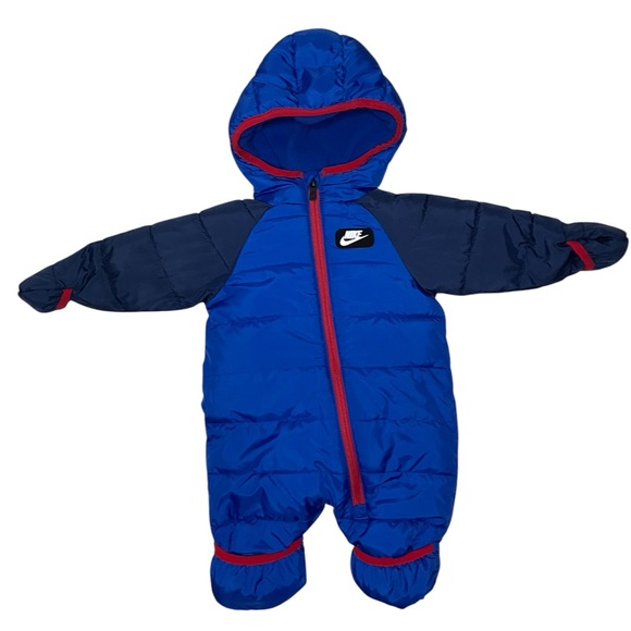 Nike Other - Nike Baby Bunting Fleece lined with fold over hand and foot warmers-3 Months